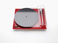 Thorens 瑞士多能士 TD 203 高品质电唱机 高亮度 红色