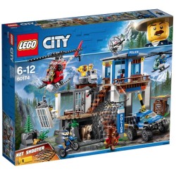 LEGO 乐高 CITY 城市系列 60174 山地特警总部