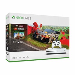 Microsoft 微软 Xbox One S 1TB 游戏机 《极限竞速：地平线4》+《乐高竞速》同捆版