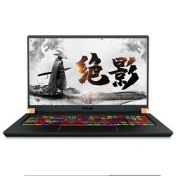 微星(msi)绝影GS75 17.3轻薄AI智能游戏本笔记本电脑(九代i7-9750H 16G*2 2TB SSD RTX2080MQ 8G独显 144Hz)