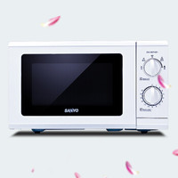 SANYO 三洋 家用小型迷你机械转盘式微波炉