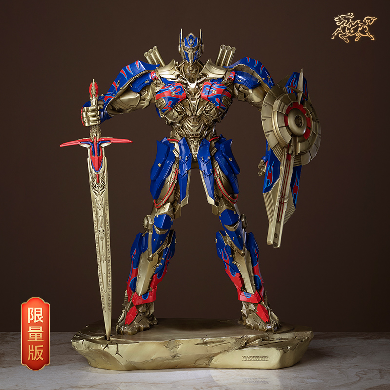 铜师傅正版授权变形金刚5擎天柱纪念版限量版手办模型摆件