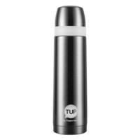 特百惠（Tupperware）星光保温杯500ML金属银 不锈钢真空商务便携水杯