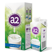 澳洲a2官方 Milk全脂牛奶200ml/12盒整箱 原装进口高钙