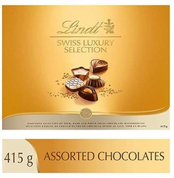 Lindt Swiss Luxury Selection, Assorted Chocolate, 14.6 Ounce Box