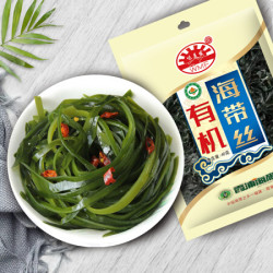 味美发 有机海带丝 海鲜海产干货 煲汤凉拌 40g *3件