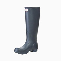 HUNTER Org Tall Wellington系列 女士高筒防水防滑雨鞋