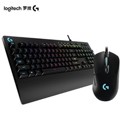 Logitech 罗技 G213 RGB键盘+Logitech 罗技 G102 游戏鼠标 键鼠套装