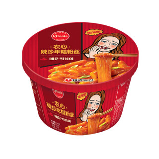 NONGSHIM 农心 韩国进口 农心 年糕粉丝碗 辣味 速食拌面方便面 网红熬夜加班休闲零食 懒人食品 128g