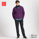 UNIQLO 优衣库 422597 摇粒绒半拉链套头衫