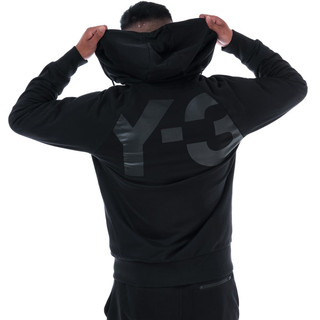 银联专享：Y-3 Mens Classic Zip Logo Hoody 男士外套
