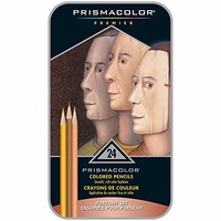 中亚Prime会员：PRISMACOLOR Premier 肖像套装 软芯彩色铅笔 24色