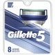  Gillette 吉列 锋隐5 剃须刀头  8 支装 *3件　