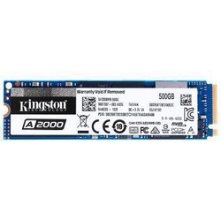 金士顿(Kingston) 500GB SSD固态硬盘 M.2接口(NVMe协议) A2000系列