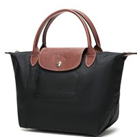 LONGCHAMP 珑骧 Le Pliage 女士短柄小号手提包