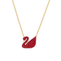 Swarovski 施华洛世奇 红色天鹅 Iconic Swan 5465400 项链