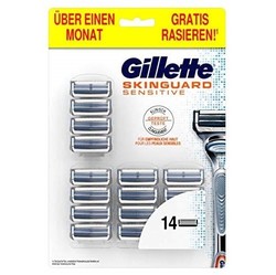 Gillette 吉列 SKIN 云感 剃须刀头 14枚装