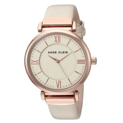 ANNE KLEIN 安妮·克莱因 goldtone 玫瑰金女士时装腕表 *2件