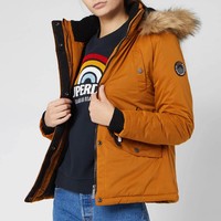 银联专享：Superdry 极度干燥 女士保暖超纤夹克