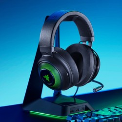 RAZER 雷蛇 北海巨妖终极版 耳罩式头戴式有线耳机 黑色