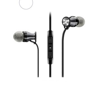 SENNHEISER 森海塞尔 木馒头Momentum 入耳式线控HIFI发烧运动耳机 铬色