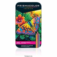 中亚Prime会员：Prismacolor 霹雳马 Premier 油性彩色铅笔 36支铁盒装 *2件