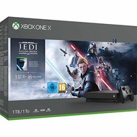 中亚Prime会员： Microsoft Xbox One X 1TB 游戏机《星球大战绝地：陨落的武士团》同捆版