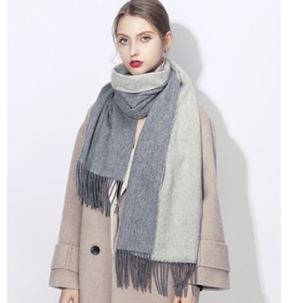 【story&shanghai/上海故事围巾】story&shanghai 上海故事 双面羊毛