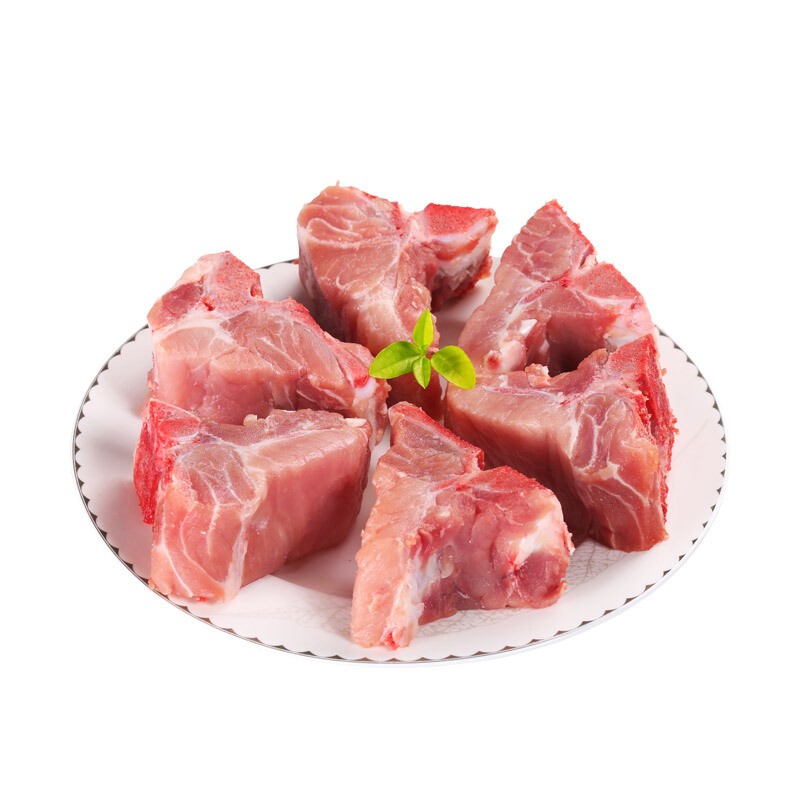 筱诺黑土猪猪脊骨500g10件