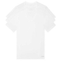 中亚Prime会员：Calvin Klein 卡尔文·克莱 男士经典棉质T恤 3件装 *2件