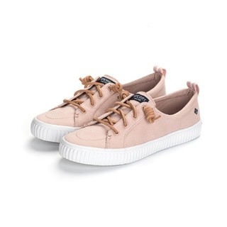 限尺码：SPERRY STS80644 女士雷根结系带帆布鞋 *2件