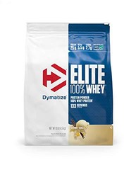 Dymatize Elite 100% Whey Protein, Gourmet Vanilla, 10 lbs