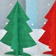 爱新奇 圣诞帽+圣诞树 无纺布 12*16cm