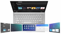 ASUS VivoBook 10.1" 对开式 黑色S432FA-AB74 ScreenPad 2.0 | 512G SSD 14-14.99 inches