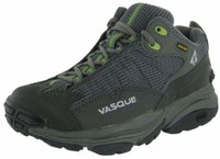 Vasque 女式“Velocity GTX ST”徒步鞋，青金属/草本绿色，38 码