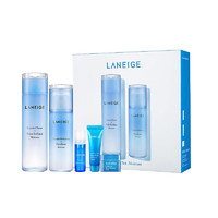 88VIP：LANEIGE 兰芝 水乳5件套（精华水200ml+25ml+保湿乳120ml+25ml+睡眠面膜15ml）