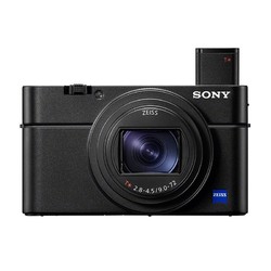 SONY 索尼 DSC-RX100M7 黑卡®数码相机 (黑、9.0-72mm、2010万、F2.8(W)-4.5(T)、1.0 英寸 (13.2mm x 8.8mm) Exmor RS CMOS 影像传感器, 尺寸比例 3:2)