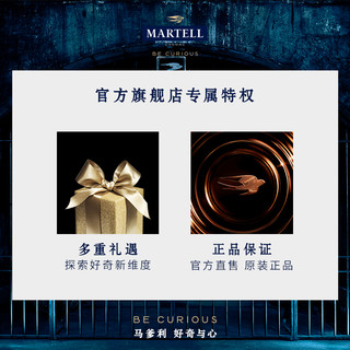 Martell马爹利VSOP+级名士350ml*2干邑白兰地酒名仕