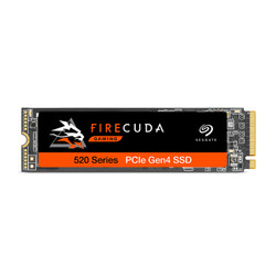 1日0点：SEAGATE 希捷 FireCuda 酷玩520 PCIe Gen4 M.2 SSD固态硬盘 500GB