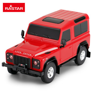 RASTAR 星辉 路虎卫士遥控越野汽车儿童电动遥控车模型玩具1:24