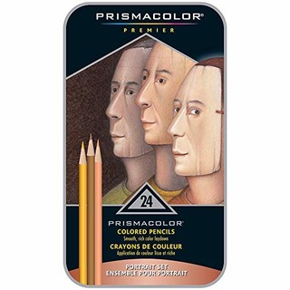 中亚Prime会员：PRISMACOLOR Premier 肖像套装 软芯彩色铅笔 24色 *2件