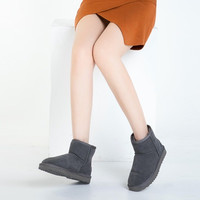 Safiya 索菲娅 SF7411A009 短筒雪地靴