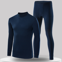 INTERIGHT 男/女中高领保暖内衣套装