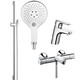 hansgrohe 汉斯格雅 飞雨S150 28588400+13123007 恒温淋浴花洒套装