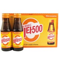 韩国进口 维他500 维生素果味饮料 100ml*10瓶 *4件 +凑单品