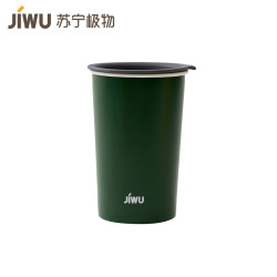 苏宁极物 珐琅不锈钢咖啡杯 400ml