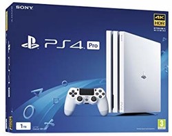 Sony 索尼 PlayStation 4 PS4 Pro 1TB 白色