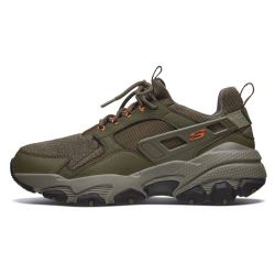 Skechers斯凯奇男鞋2019秋季新款运动鞋厚底增高老爹鞋 人造革时尚复古户外休闲鞋 51737