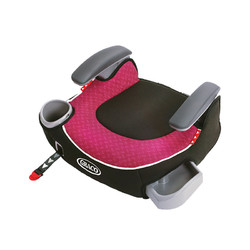 graco/葛萊 兒童汽車安全座椅增高墊 3-12歲Affix 紅色雙向安裝 Isofix接口