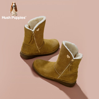 Hush Puppies 暇步士 冬季专柜同款女雪地靴